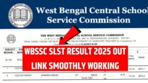WBSSC SLST Scorecard 2025